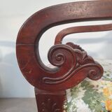 4 armchairs from the Restoration period (19th century)