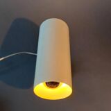 Applique orientable moderniste 1960 laquée beige.