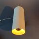 Modernist adjustable wall light 1960 beige lacquered.