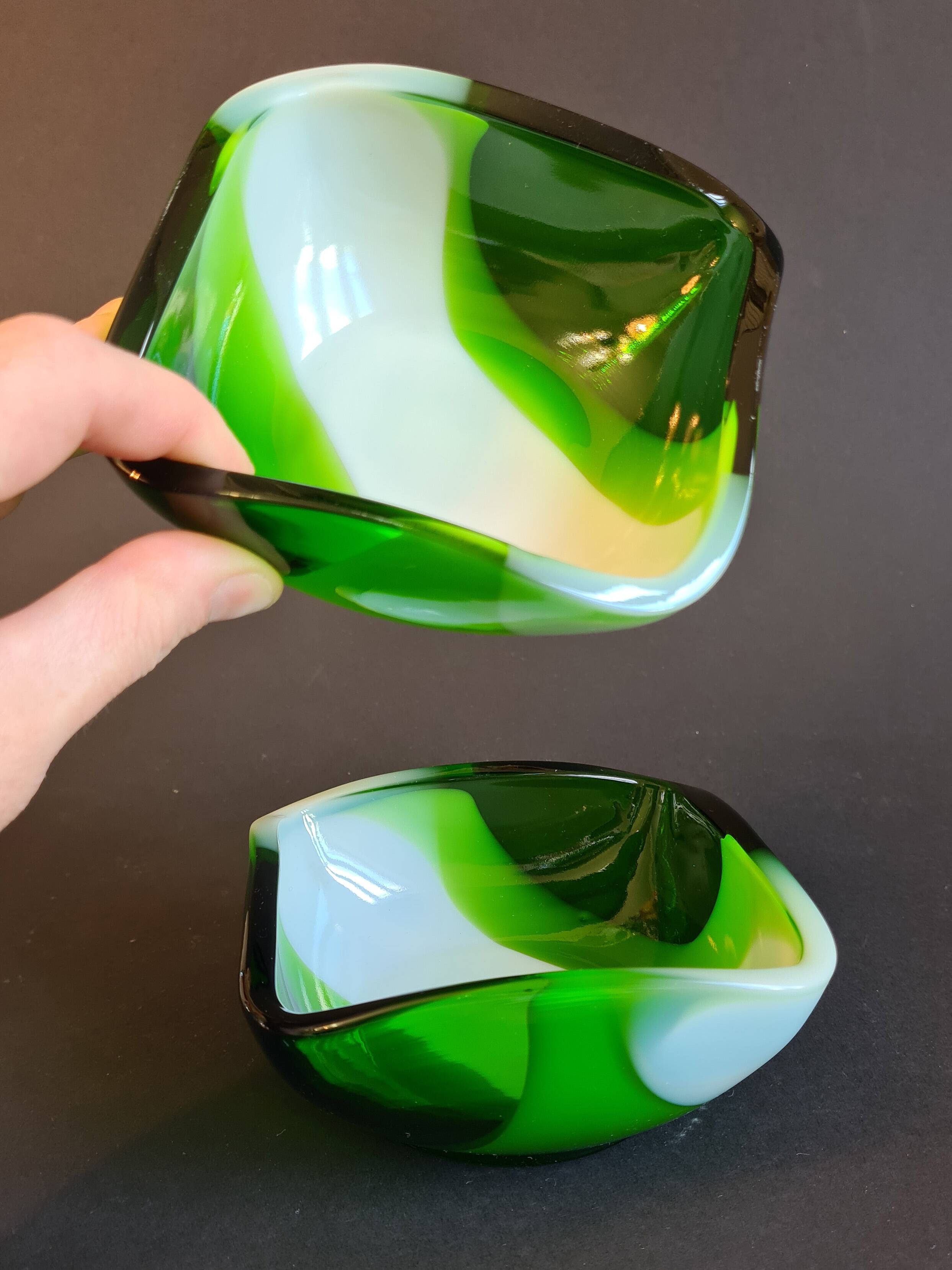 Pair of Murano Bowls