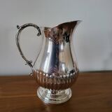 Old Silver-Plated Metal Jug