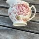 Pot a lit cremier en faïence anglaise johnson brothers rose chintz
