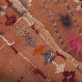 Vintage Turkish Oushak Rug Handwoven 95x140 cm