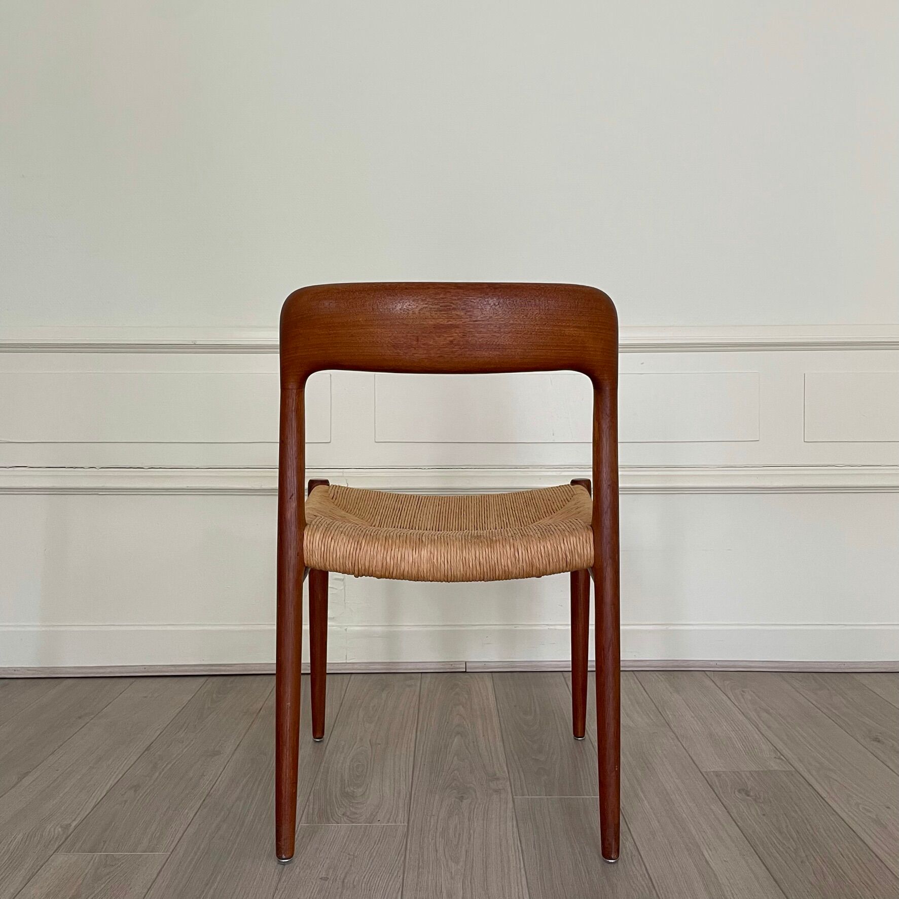 Set 4 chairs by Niels Otto Møller 1960