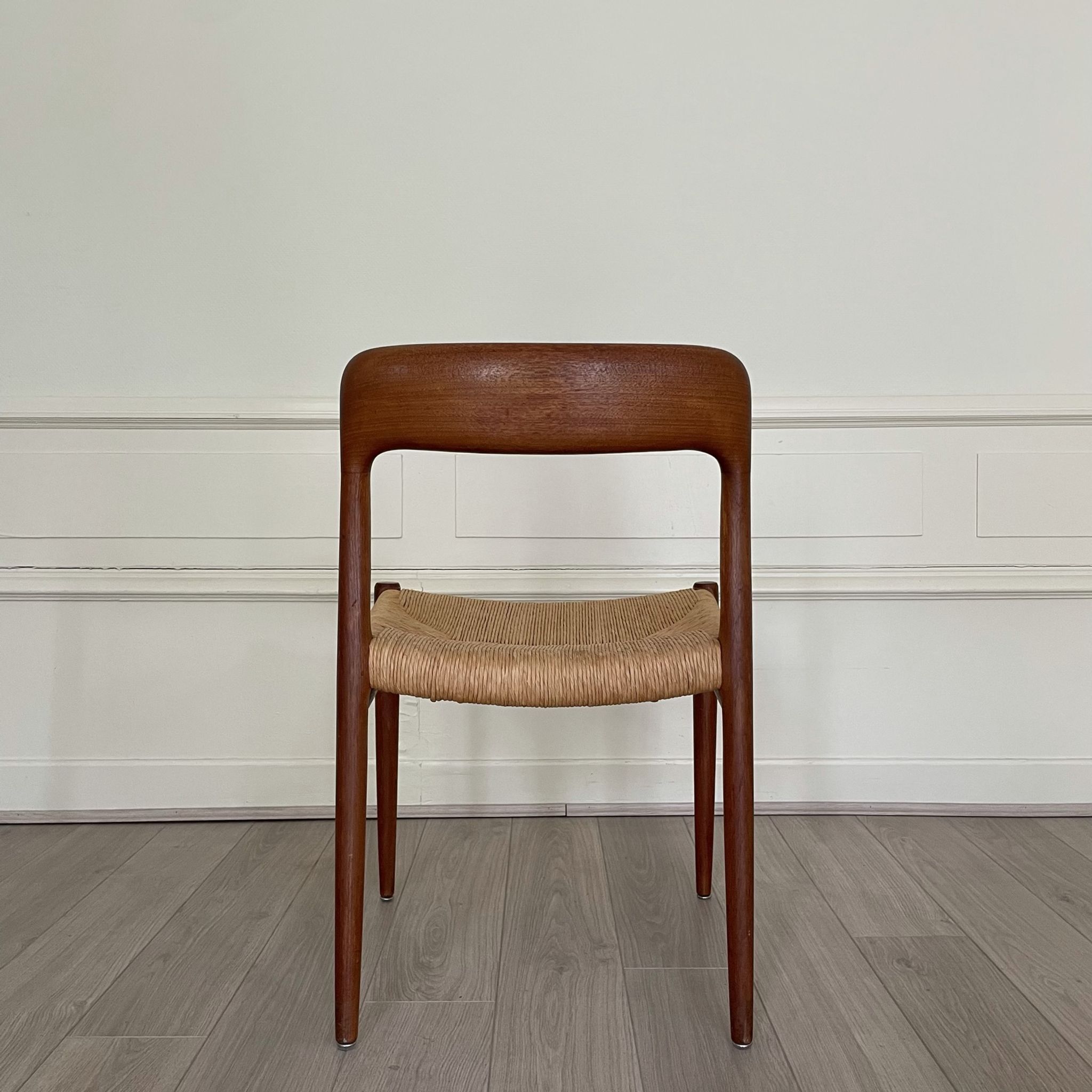 Set 4 chairs by Niels Otto Møller 1960