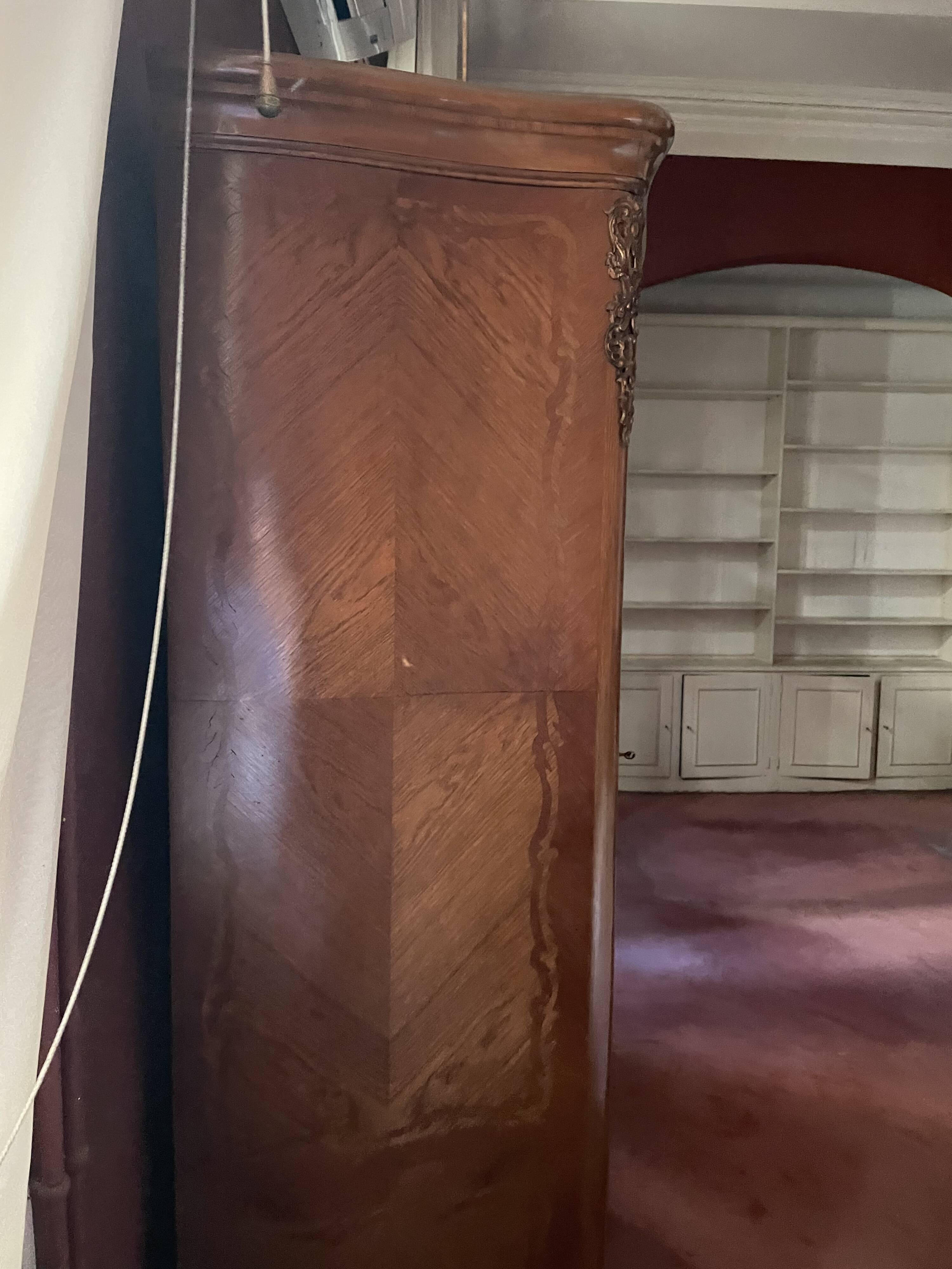Armoire Louis XV-XVI (fin 19ème)