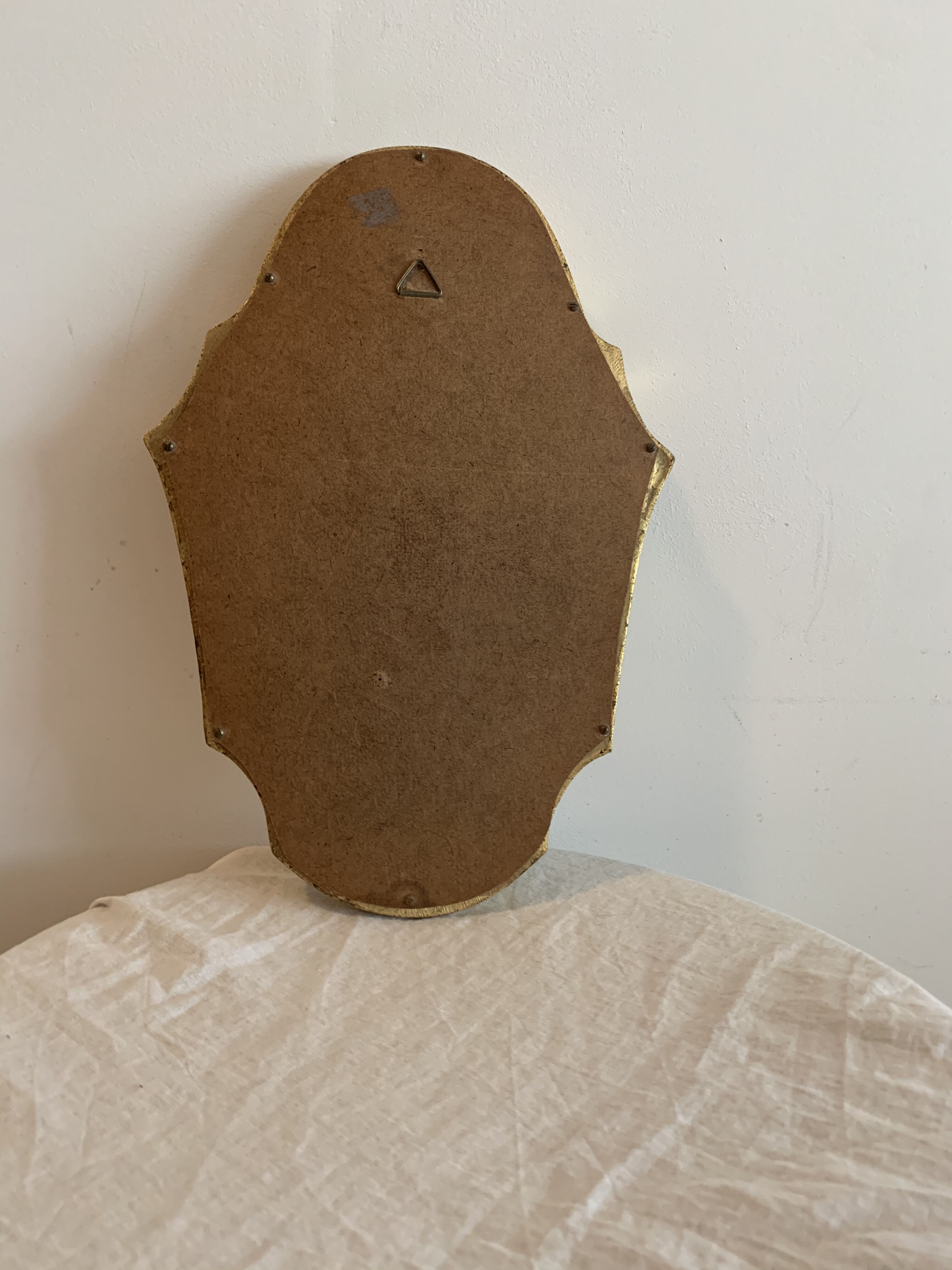 Golden mirror - 33x22cm