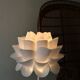 Lampe de table design tulipe artichoke blanche
