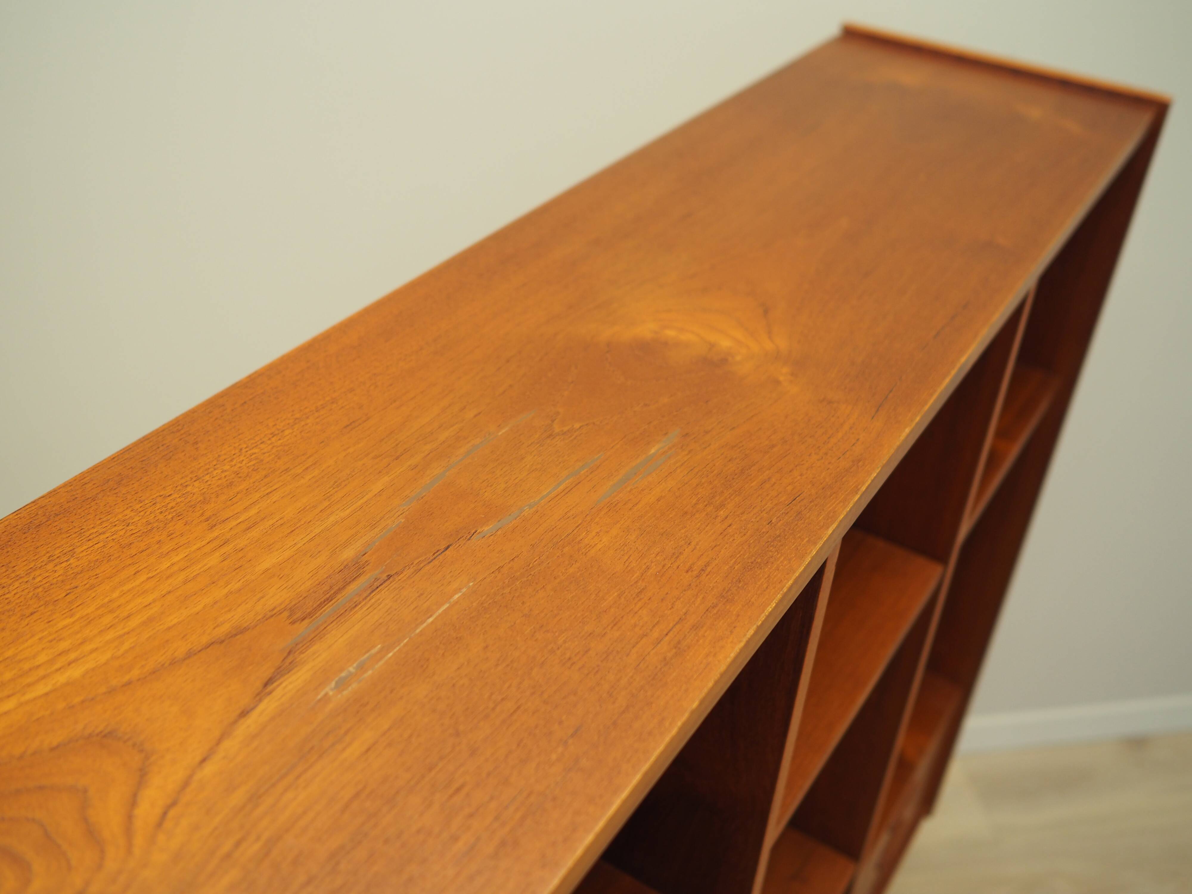 Teak bookcase, Danish design, 1970s, production: Denmark
