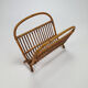 Mid Century Bamboo Magazine holder, 1960s