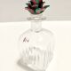 Transparent Murano Glass Decanter Bottle by Carlo Moretti, Italy