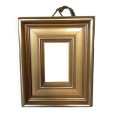 Large molded golden frame