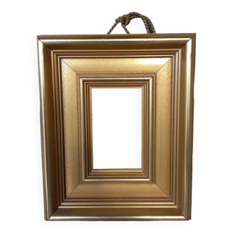 Large molded golden frame