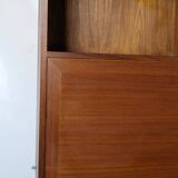 Bookcase With Secretary/Desk Made In Teak From 1960s