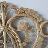 Rattan headboard