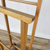 Light valet stand in beech