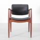 Pair of Scandinavian teak armchairs, model 66