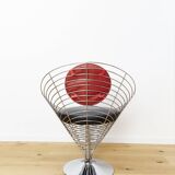 Vintage Wire Cone Chair by Verner Panton
