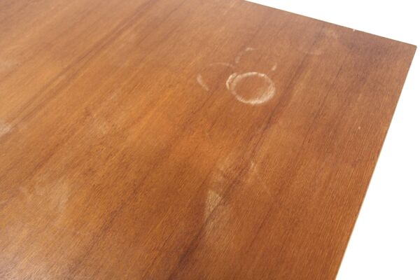 Table de salle à manger ''portefeuille'' en teck, Suède, 1960