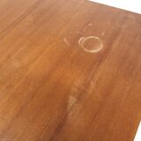 Table de salle à manger "portefeuille" en teck, Suède, 1960
