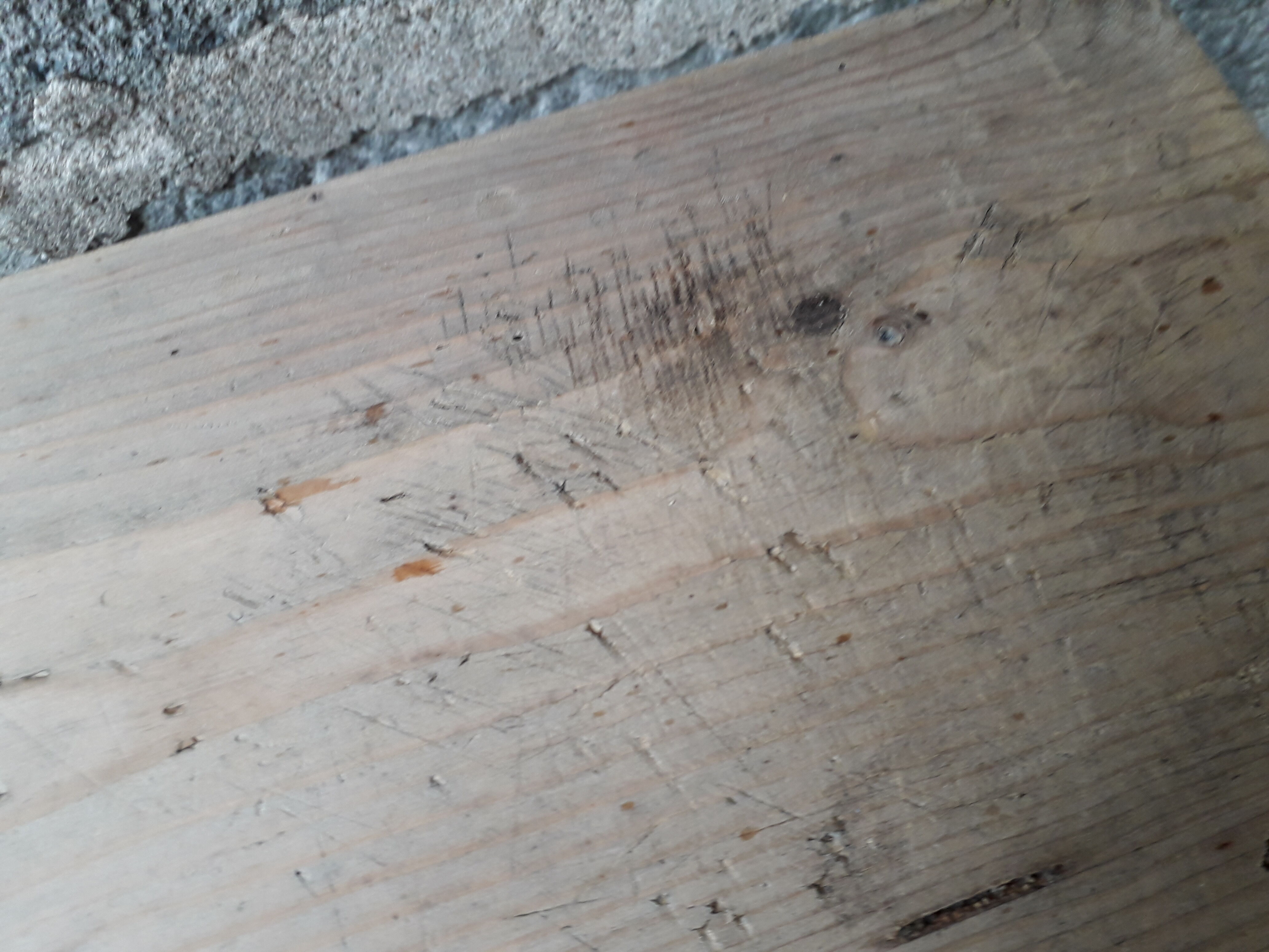 Rustic farmhouse table 115 cm