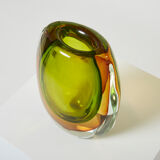 Sommerso vase by Flavio Poli for Seguso around 1960