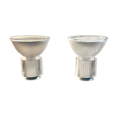 Iguzzini par Massimo Vignelli, lampe de table, lucite métal, Italie 1980