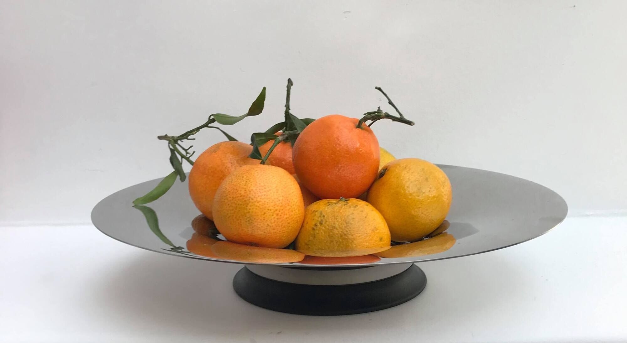 Erik Bagger Modernist Modernist Stainless Steel Table Center Bowl, Scandinavian Modernist Design Decor