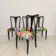 Italian vintage dining chairs by Osvaldo Borsani, 1940s, set of 6