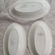 Set of 3 ceramic dishes Sarreguemines