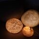 Set of 4 “Dora” model rock lamps by André Cazenave for Atelier A, 1960