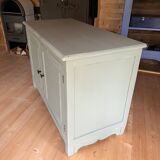 Renovated solid wood sideboard