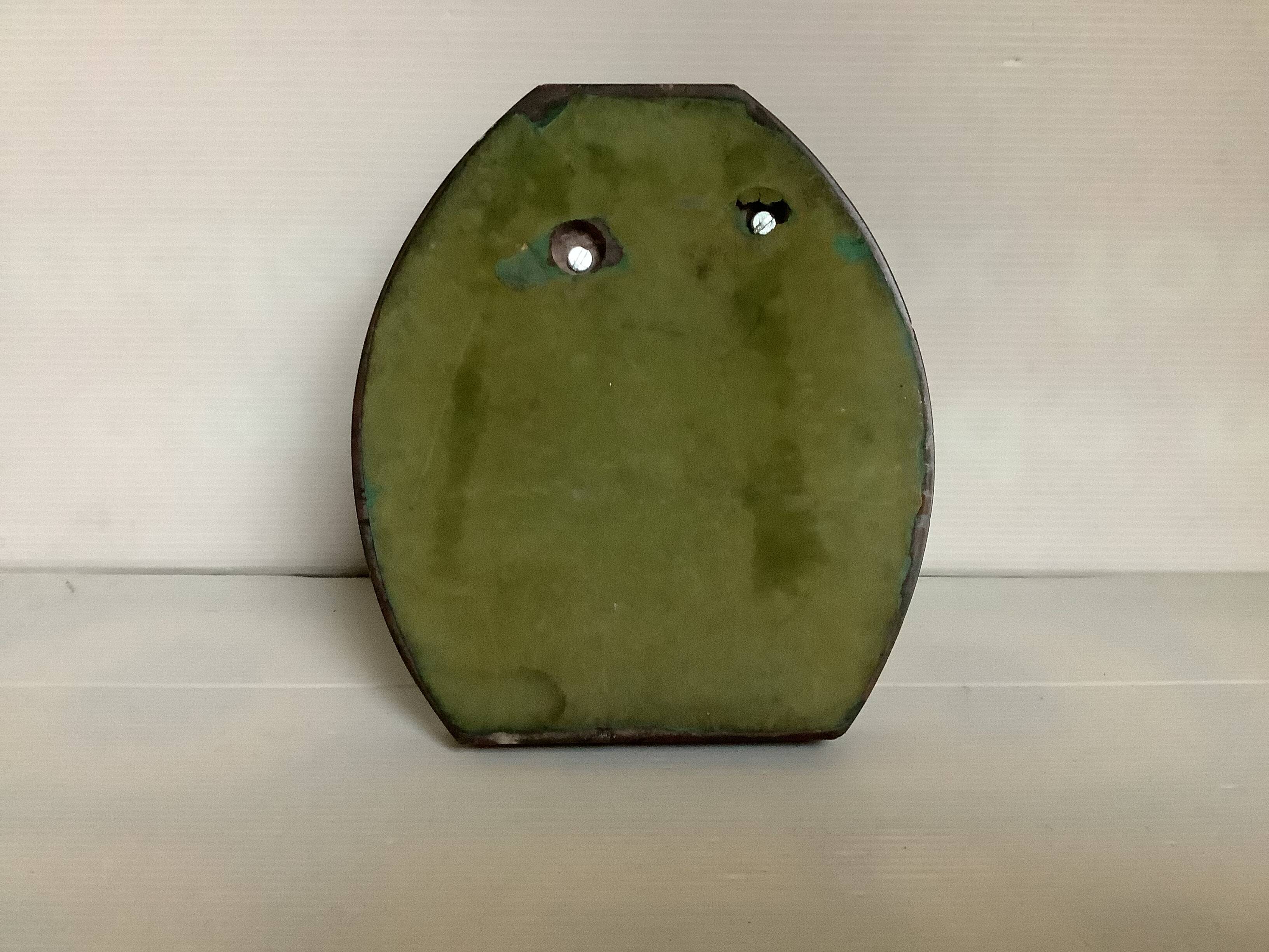 Marble elephant ashtray/trinket tray