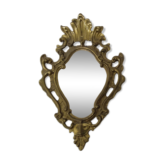 Antique brass photo frame