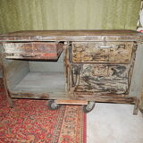 Furniture old industrial workshop