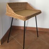 Rattan bedside