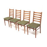 Set of 4 dining room chairs made in the 1960s