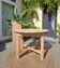 Renovated round table with extension