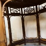 Chinese octagonal bamboo table