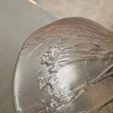 Large glass bowl from the mid-century by Heiniä Kainalossa for Humppila, Finland.