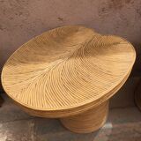 Rattan nomadic table