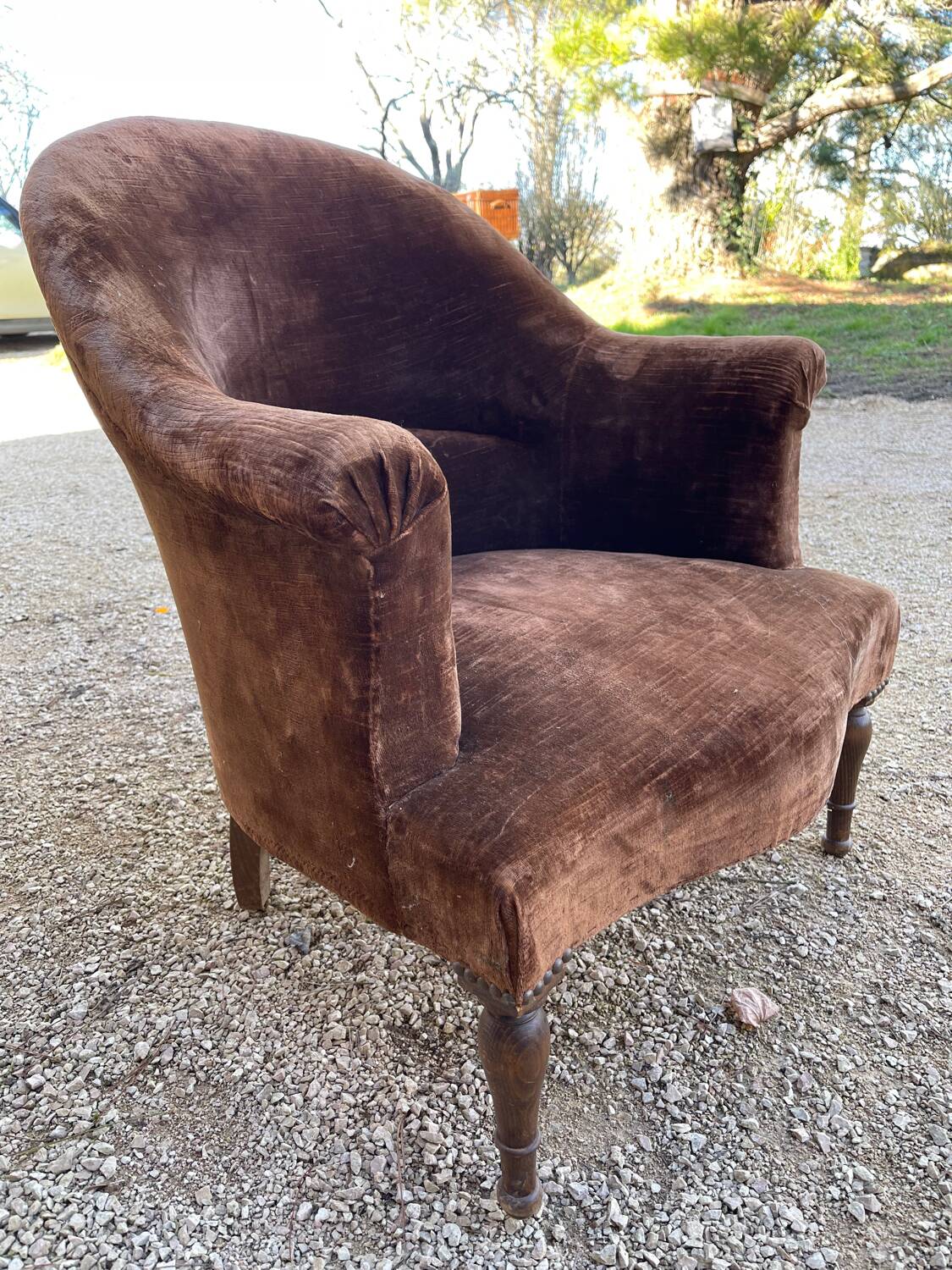 Fauteuil crapaud