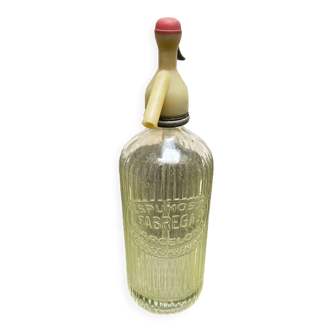 Old transparent fabregas siphon
