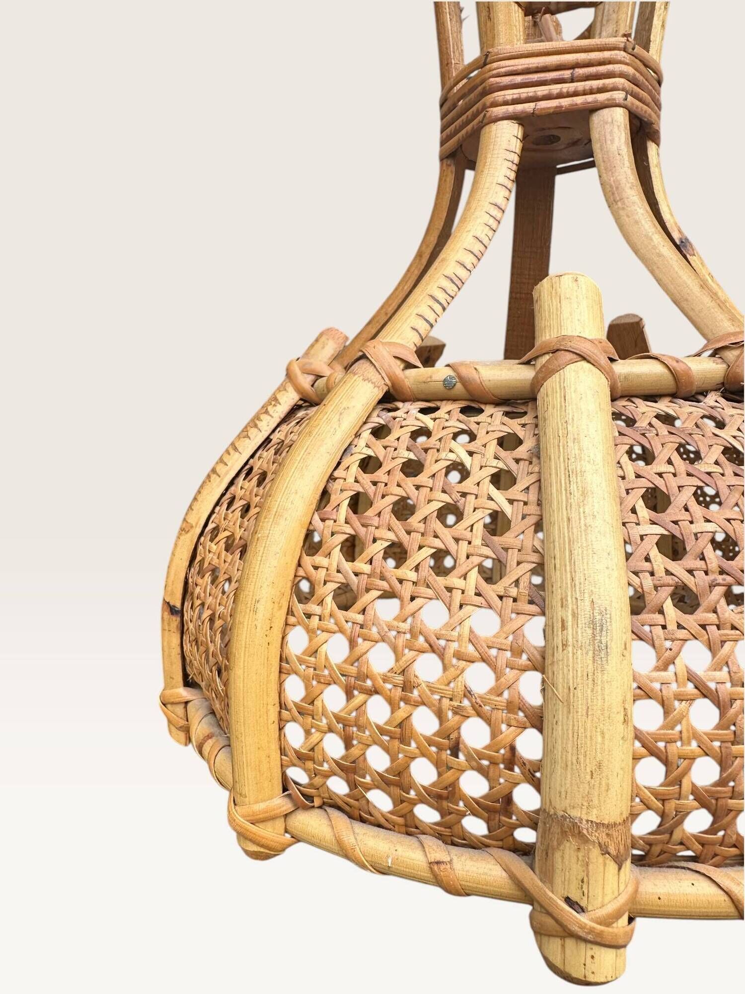 Rattan and cane suspension