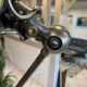 Jielde floor lamp with 5 arms, 40cm, industrial graphite.
