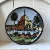 Decorative ceramic plate