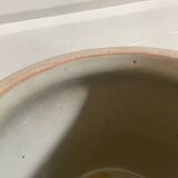 Glazed stoneware pot