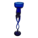 Sculptural Glass Candle Holder in Jozefina Krosno Style – Cobalt Blue