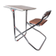 Former foldable gico desk for children chrome skai formica