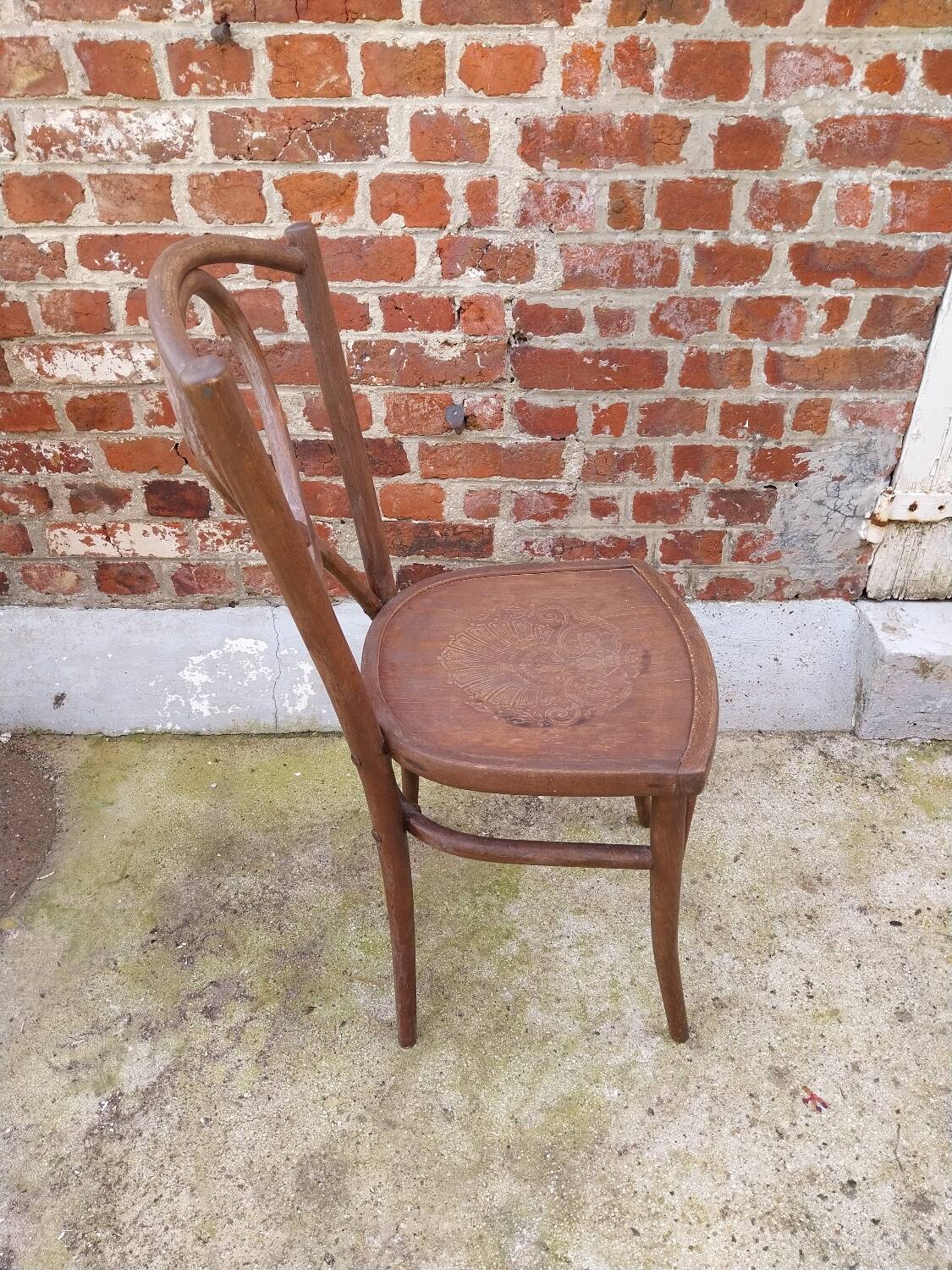 Pair of Luterma bistro chairs